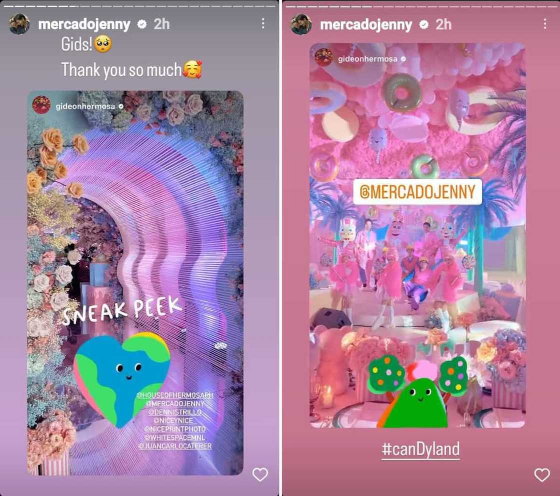 Glimpses of Jennylyn Mercado, Dennis Trillo's daughter Dylan's birthday party go viral Glimpses of Jennylyn Mercado, Dennis Trillo's daughter Dylan's birthday party go viral