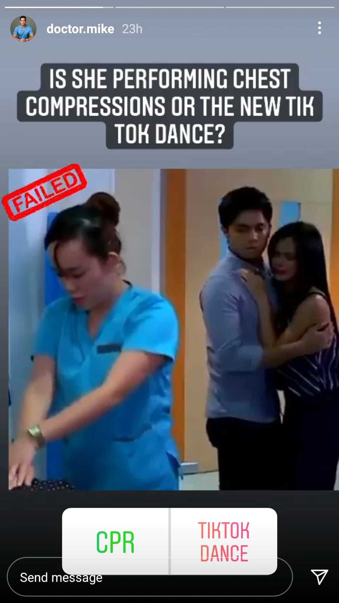 CPR scene sa teleseryeng 'Kambal Karibal', pinuna ng American internet celebrity CPR scene sa teleseryeng 'Kambal Karibal', pinuna ng American internet celebrity