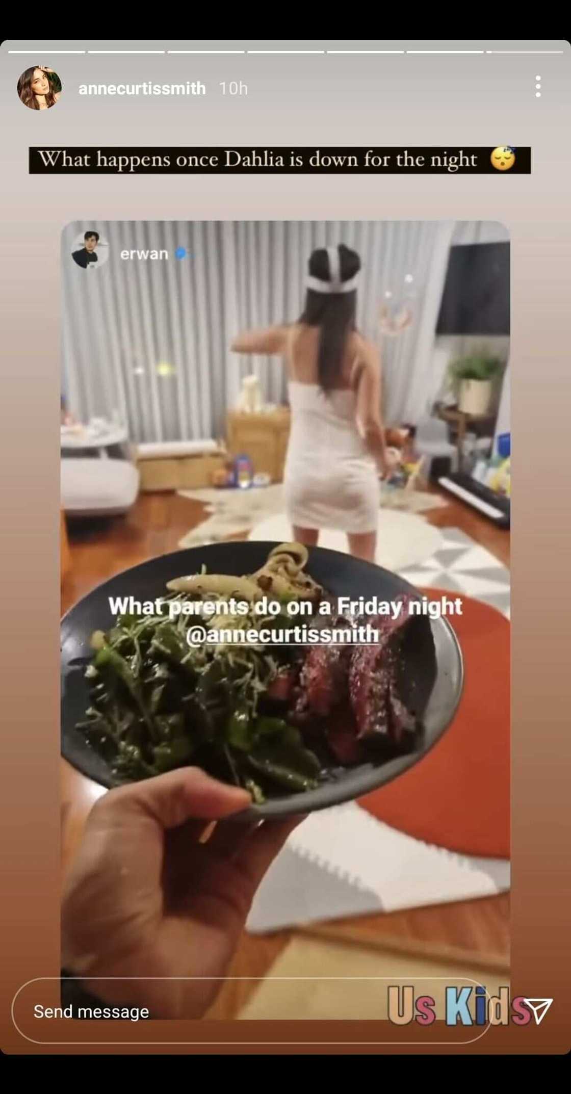 Erwan Heussaff, binuking ang "Friday night" routine ni Anne Curtis pag tulog na si Dahlia Erwan Heussaff, binuking ang "Friday night" routine ni Anne Curtis pag tulog na si Dahlia