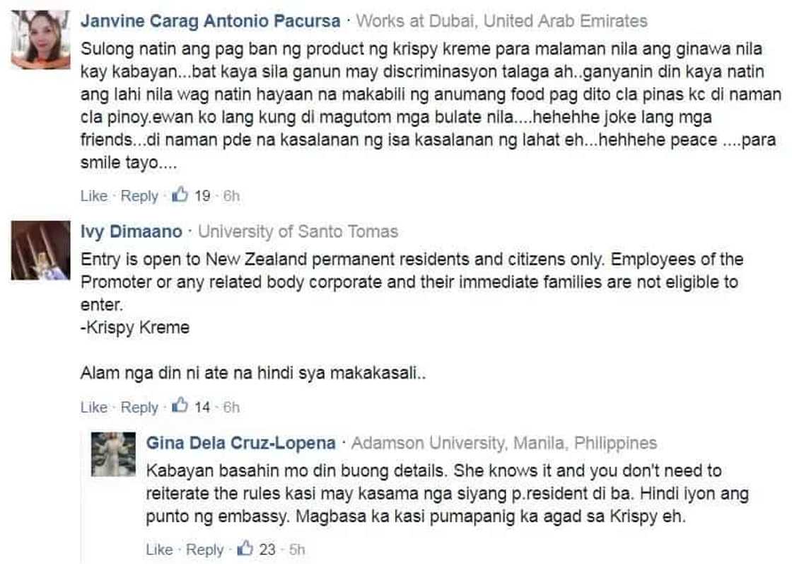 Netizens slam Krispy Kreme for alleged 'racist' attitude towards Pinay