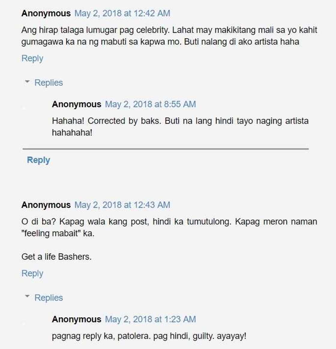 Gretchen Barretto's classy response to a netizen questioning the sincerity of her gift-giving Gretchen Barretto's classy response to a netizen questioning the sincerity of her gift-giving