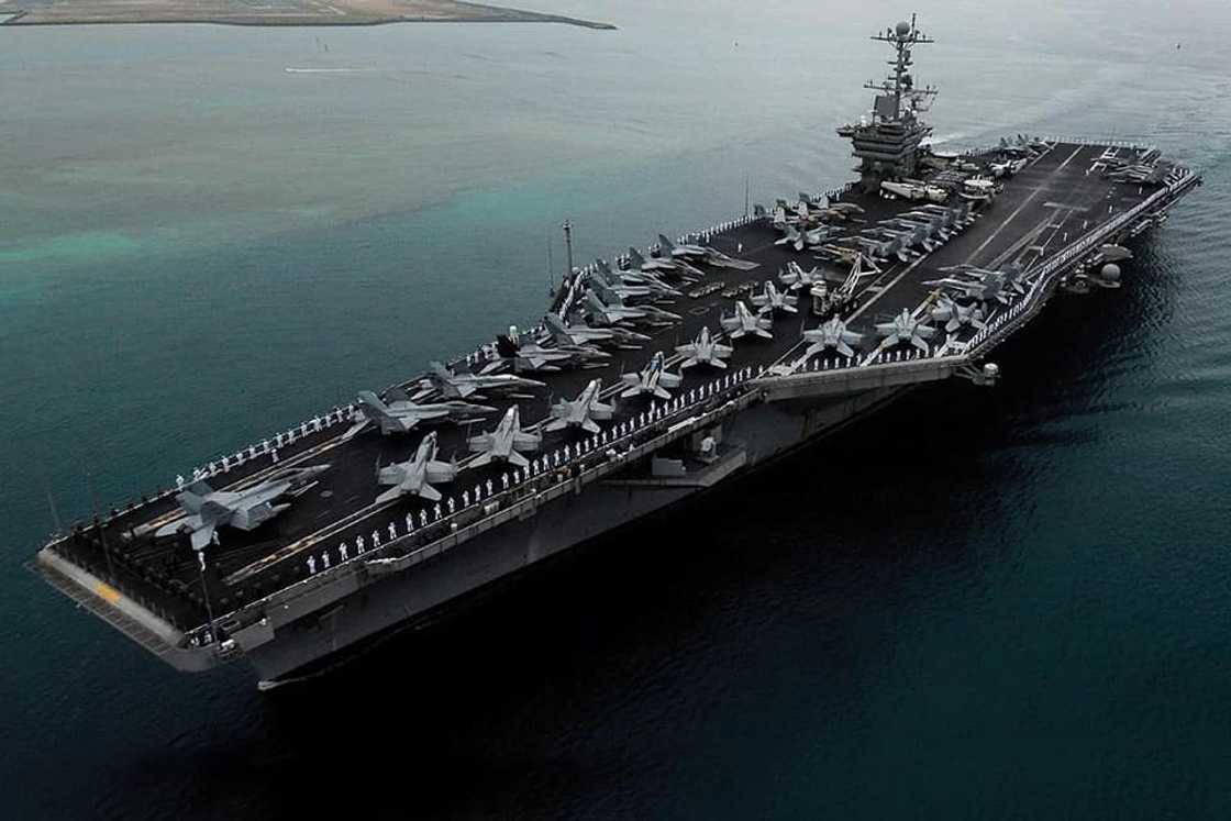 South China Sea strike patrol visits PH South China Sea strike patrol visits PH