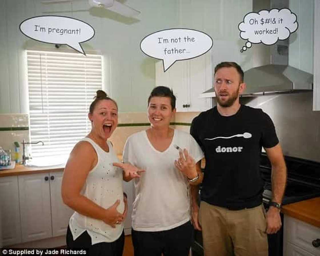 The way this lesbian couple conceived their child is incredible! The way this lesbian couple conceived their child is incredible!