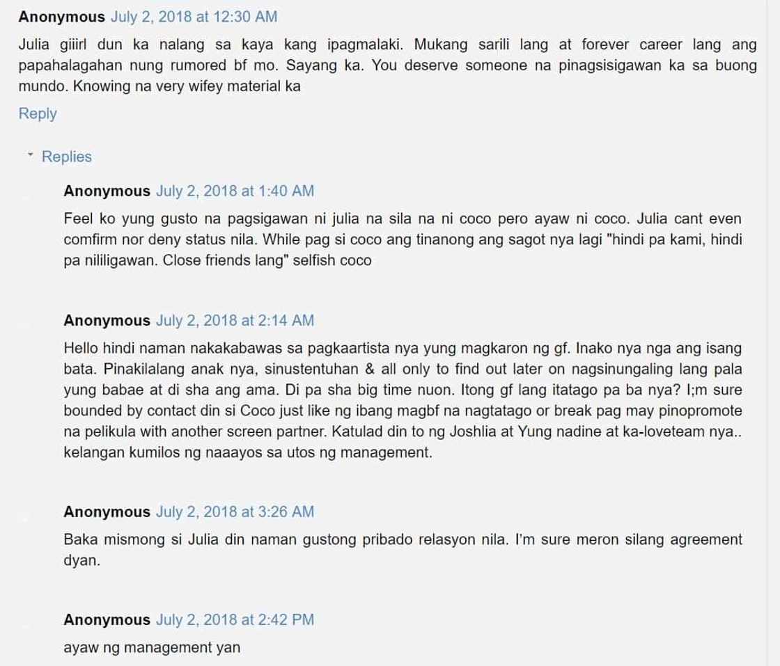 Tamang selos daw kay Yassi? Julia Montes posts cryptic message on social media Tamang selos daw kay Yassi? Julia Montes posts cryptic message on social media