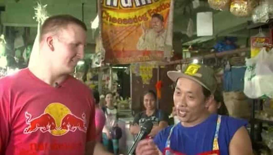 White dude tries out local delicacy balut and here’s what he had to say about it