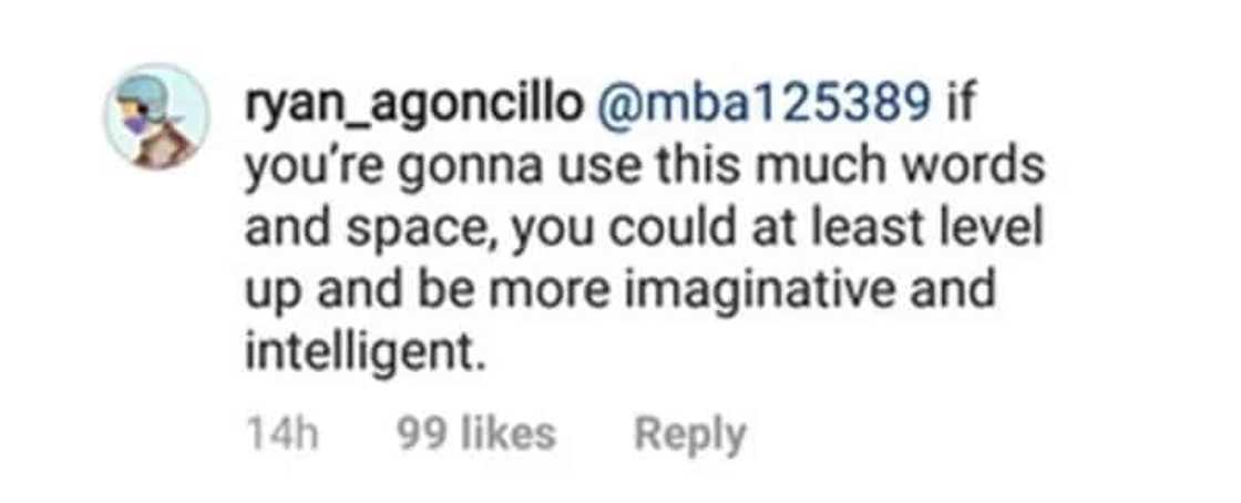 Supalpal! Ryan Agoncillo slams basher accusing him of having secret attraction to Marian Rivera Supalpal! Ryan Agoncillo slams basher accusing him of having secret attraction to Marian Rivera