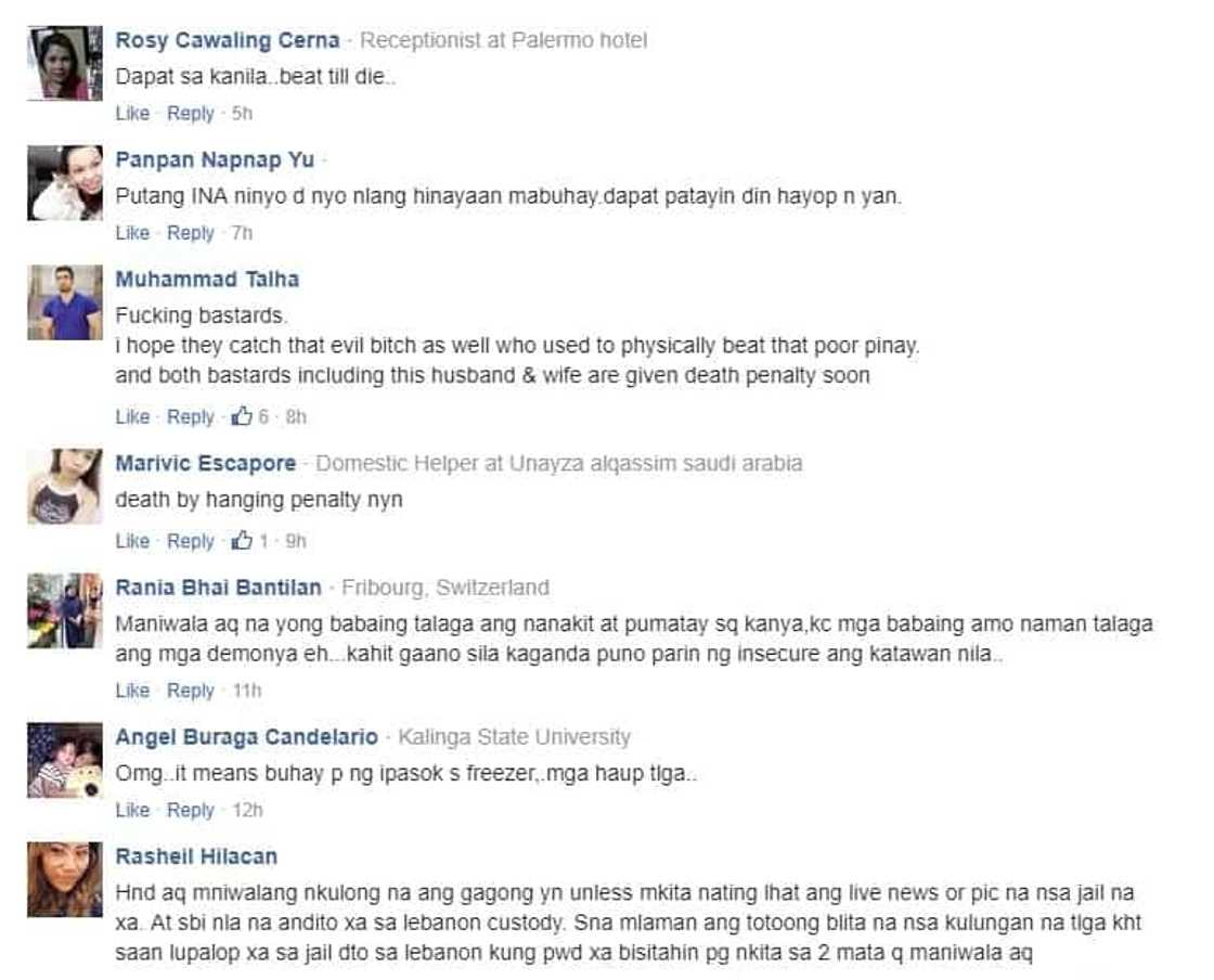 Dapat din daw iuntog sa pader! Filipinos expressed rage to arrested Mona Hassoun Dapat din daw iuntog sa pader! Filipinos expressed rage to arrested Mona Hassoun