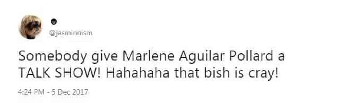 Walang naniwala! Netizens laugh off Marlene Aguilar's claim that current President Duterte is a reptoid alien Walang naniwala! Netizens laugh off Marlene Aguilar's claim that current President Duterte is a reptoid alien