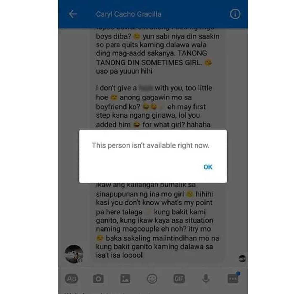 Just because of simple "friend request", this thing happened! Mga babae nga naman Just because of simple "friend request", this thing happened! Mga babae nga naman
