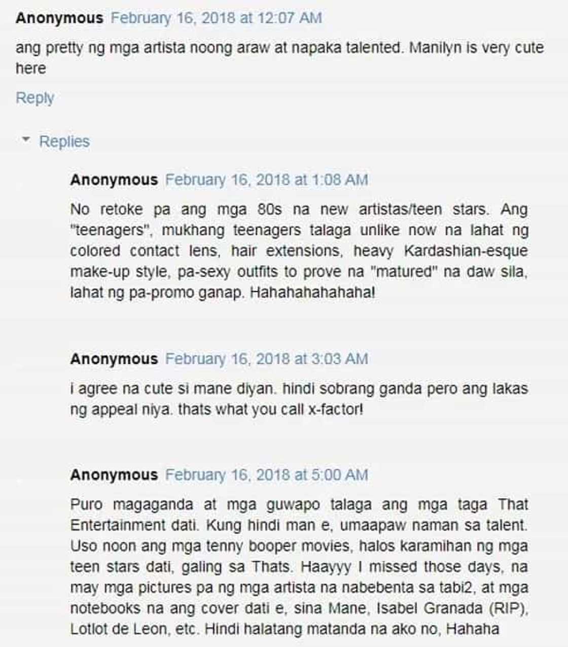 Manilyn Reynes posts throwback photo, highlighting natural beauty Manilyn Reynes posts throwback photo, highlighting natural beauty