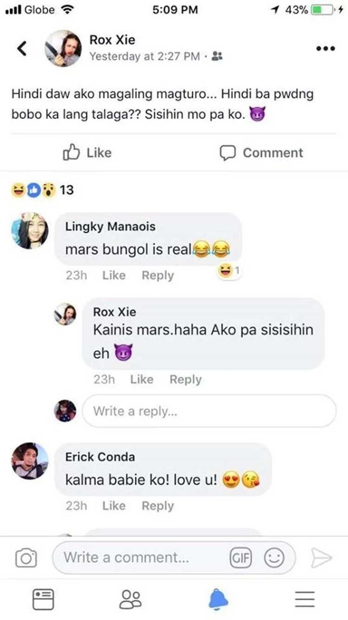 Teacher calls student as 'bobo' on social media Teacher calls student as 'bobo' on social media