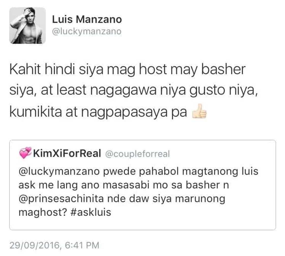 4 times Luis Manzano responded harshly to netizens 4 times Luis Manzano responded harshly to netizens