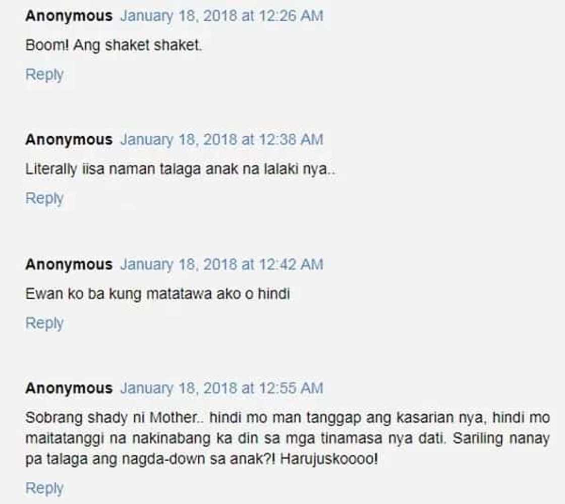 Raquel Pempengco greets son Carl, emphasizes he's the only male Pempengco Raquel Pempengco greets son Carl, emphasizes he's the only male Pempengco
