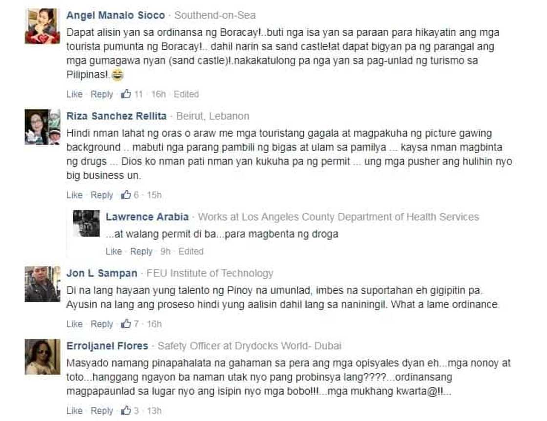 Sinira lang ang pinagpaguran! Netizens slam PNP officers for destroying 'illegal' sandcastles in Boracay Sinira lang ang pinagpaguran! Netizens slam PNP officers for destroying 'illegal' sandcastles in Boracay