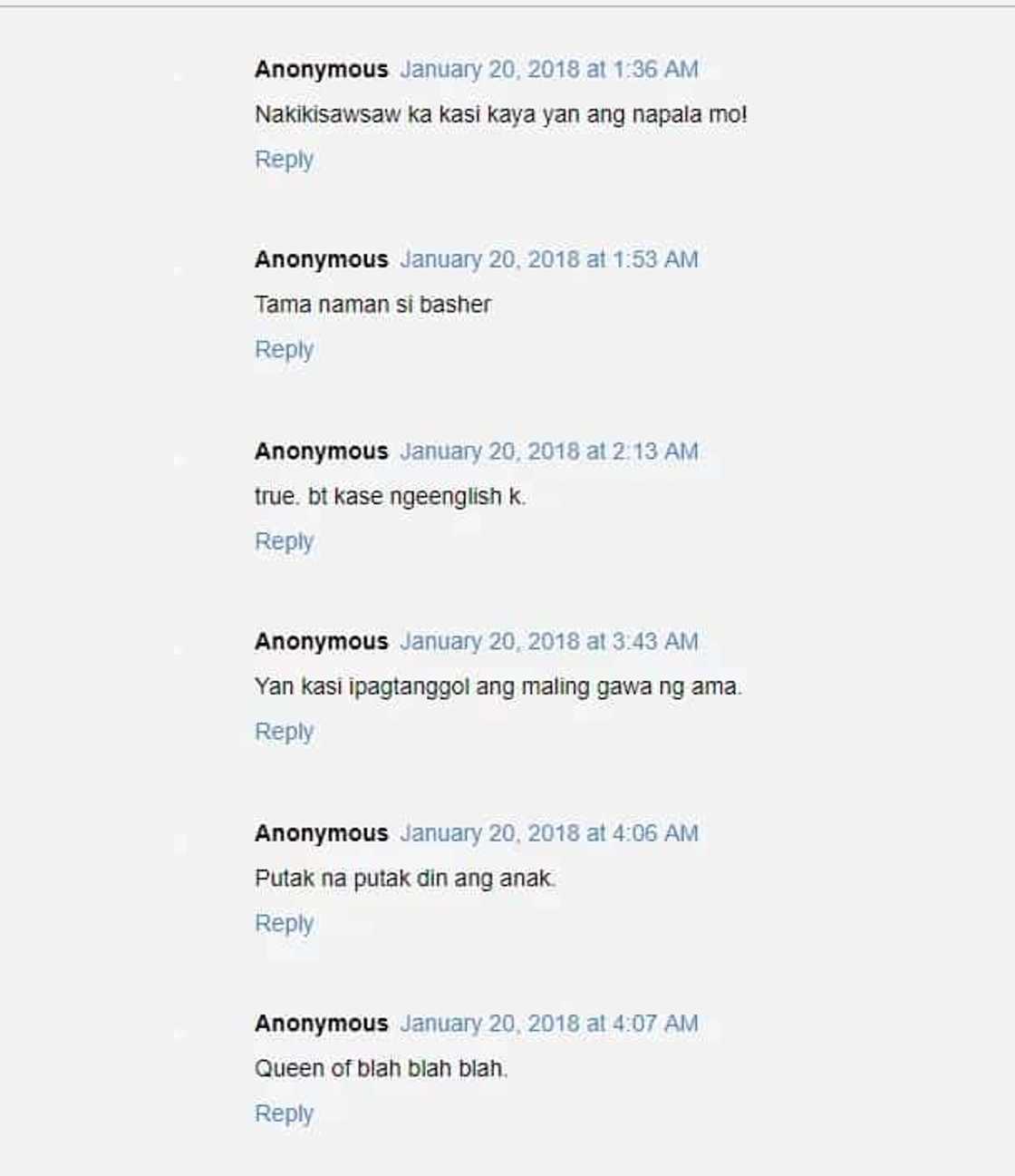 Napikon na! Queenie Padilla Revert slams basher over Robin Padilla's 'PGT' controversy Napikon na! Queenie Padilla Revert slams basher over Robin Padilla's 'PGT' controversy