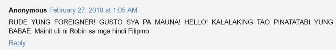 Nakakahiya raw ang ginawa! Netizens slam Robin Padilla for attacking a foreigner in Hong Kong Nakakahiya raw ang ginawa! Netizens slam Robin Padilla for attacking a foreigner in Hong Kong