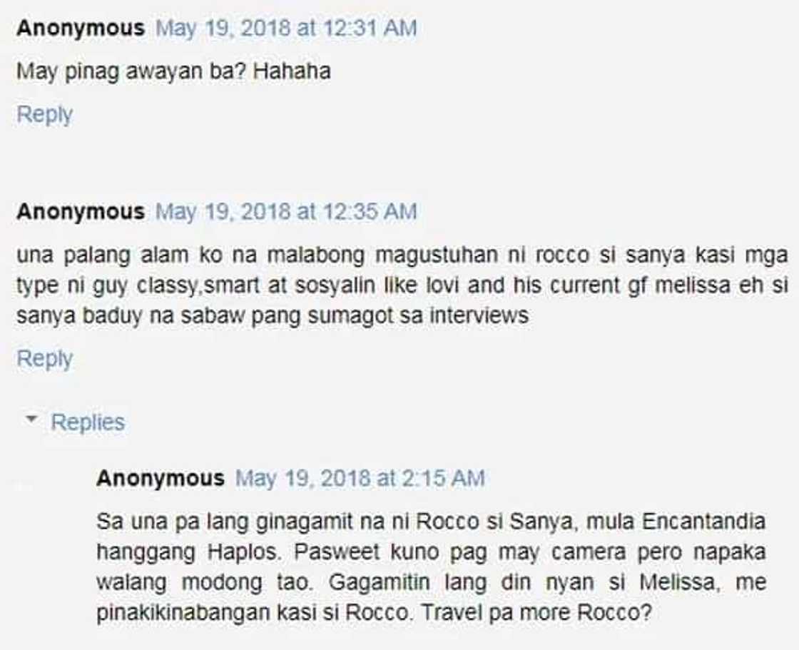 Sanya Lopez may tahas at maiksing tugon diumano sa pagka-unfollow ni Rocco Nacino sa kanya Sanya Lopez may tahas at maiksing tugon diumano sa pagka-unfollow ni Rocco Nacino sa kanya