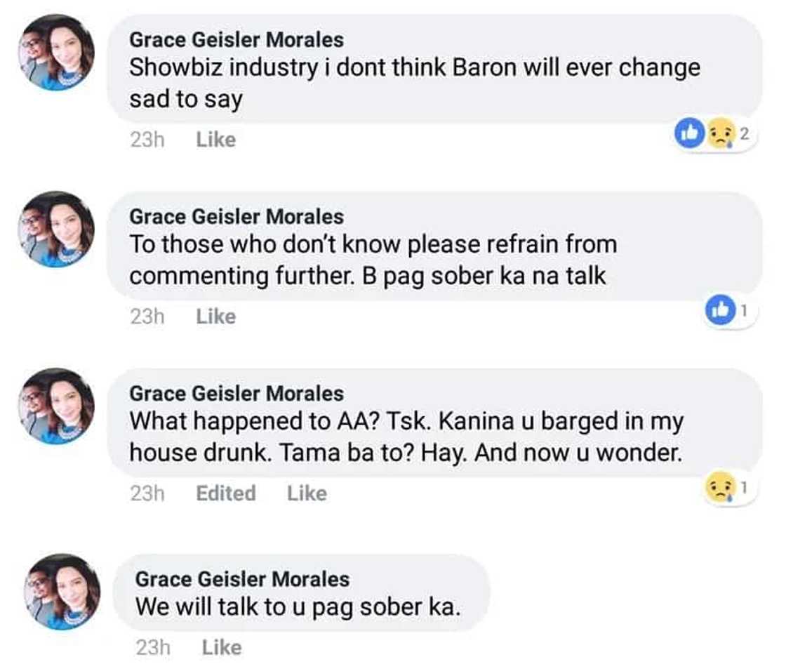 Baron Geisler's sister calls him 'stupid' after actor writes U.S. insurance company handing deceased mother's U.S. estate