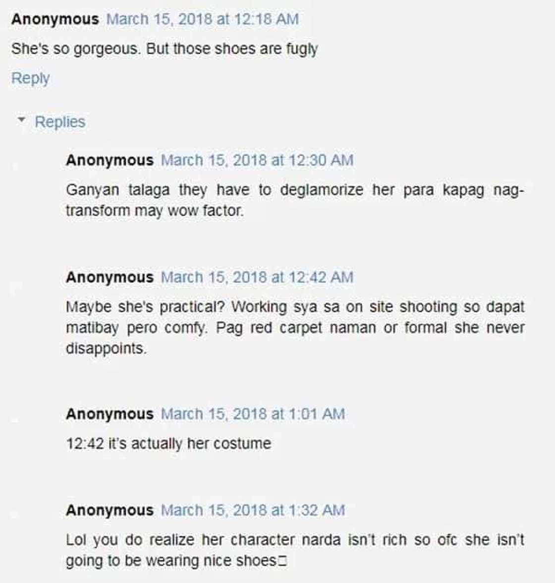 Liza Soberano experiences firsthand bashing because of her shoes Liza Soberano experiences firsthand bashing because of her shoes