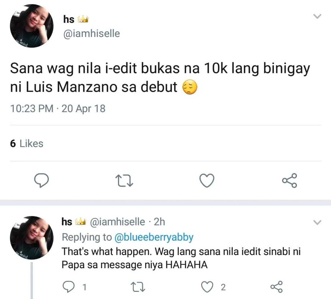 Na-bash kasi siya ng todo! Nagpa-saklolo na kay Luis Manzano ang babaeng nagreklamo sa 10k na binigay niya Na-bash kasi siya ng todo! Nagpa-saklolo na kay Luis Manzano ang babaeng nagreklamo sa 10k na binigay niya