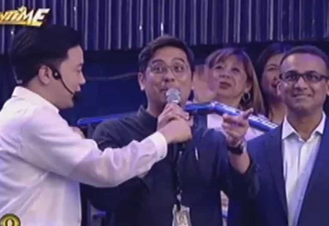 Vice Ganda's gigil moment was interrupted when he saw Laurenti Dyogi in the Audience