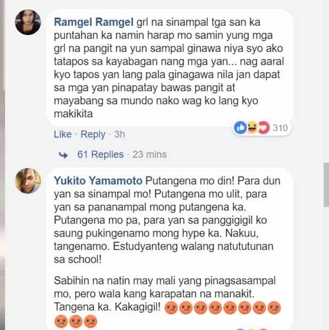 Gigil na gigil sa pagsampal! School girls caught on cam bullying and hurting a schoolmate Gigil na gigil sa pagsampal! School girls caught on cam bullying and hurting a schoolmate