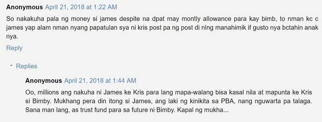 Kris Aquino reveals reason why she felt no animosity towards Philip Salvador amid her recent posts about James Yap Kris Aquino reveals reason why she felt no animosity towards Philip Salvador amid her recent posts about James Yap