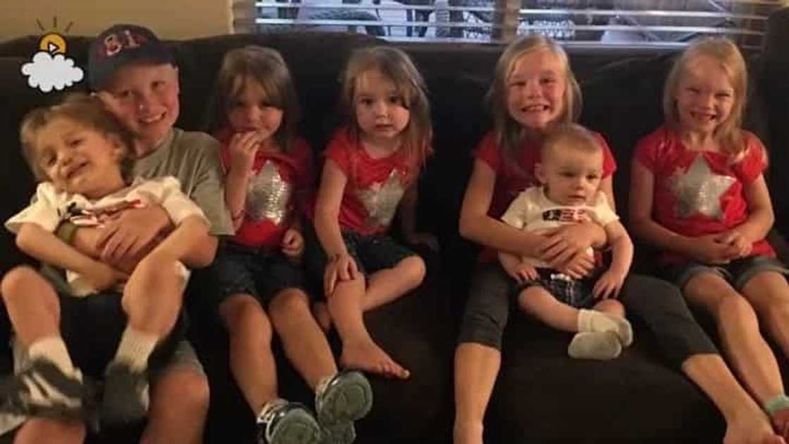 Stranger step in to help this firefighter dad left to raise 7 kids alone – including one with cancer Stranger step in to help this firefighter dad left to raise 7 kids alone – including one with cancer