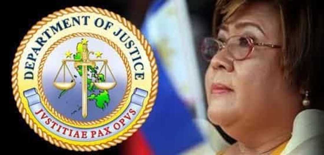 DoJ secures witnesses vs De Lima