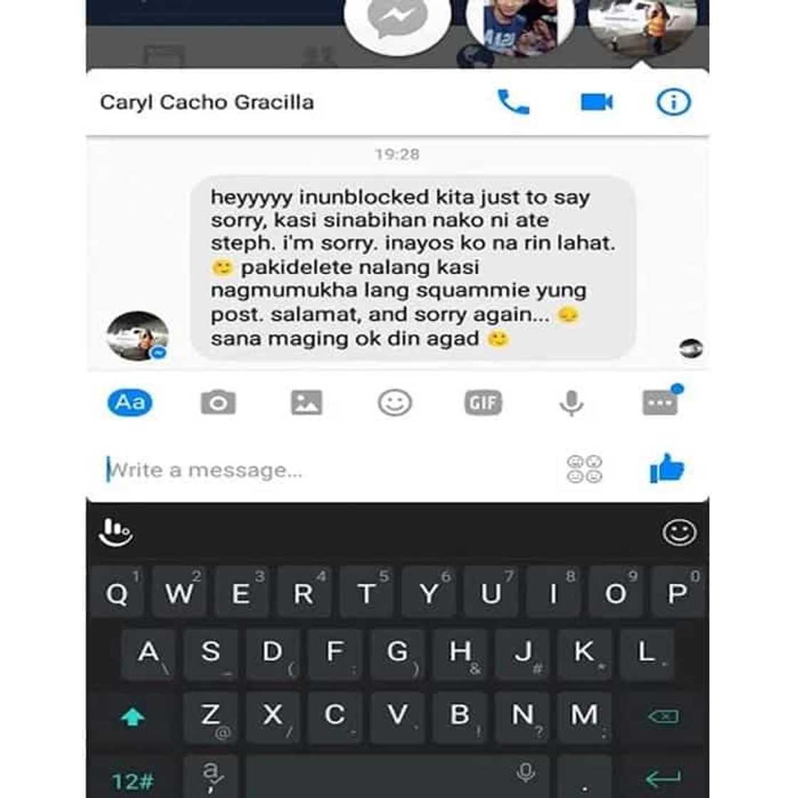Just because of simple "friend request", this thing happened! Mga babae nga naman Just because of simple "friend request", this thing happened! Mga babae nga naman