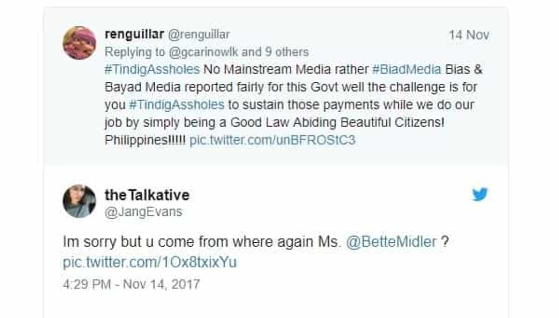 Ininsulto si Duterte! Hollywood star calls President Duterte a "dictator" on Twitter Ininsulto si Duterte! Hollywood star calls President Duterte a "dictator" on Twitter