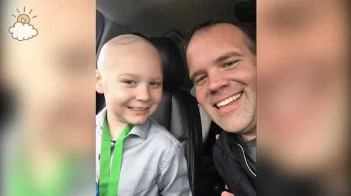 Stranger step in to help this firefighter dad left to raise 7 kids alone – including one with cancer Stranger step in to help this firefighter dad left to raise 7 kids alone – including one with cancer