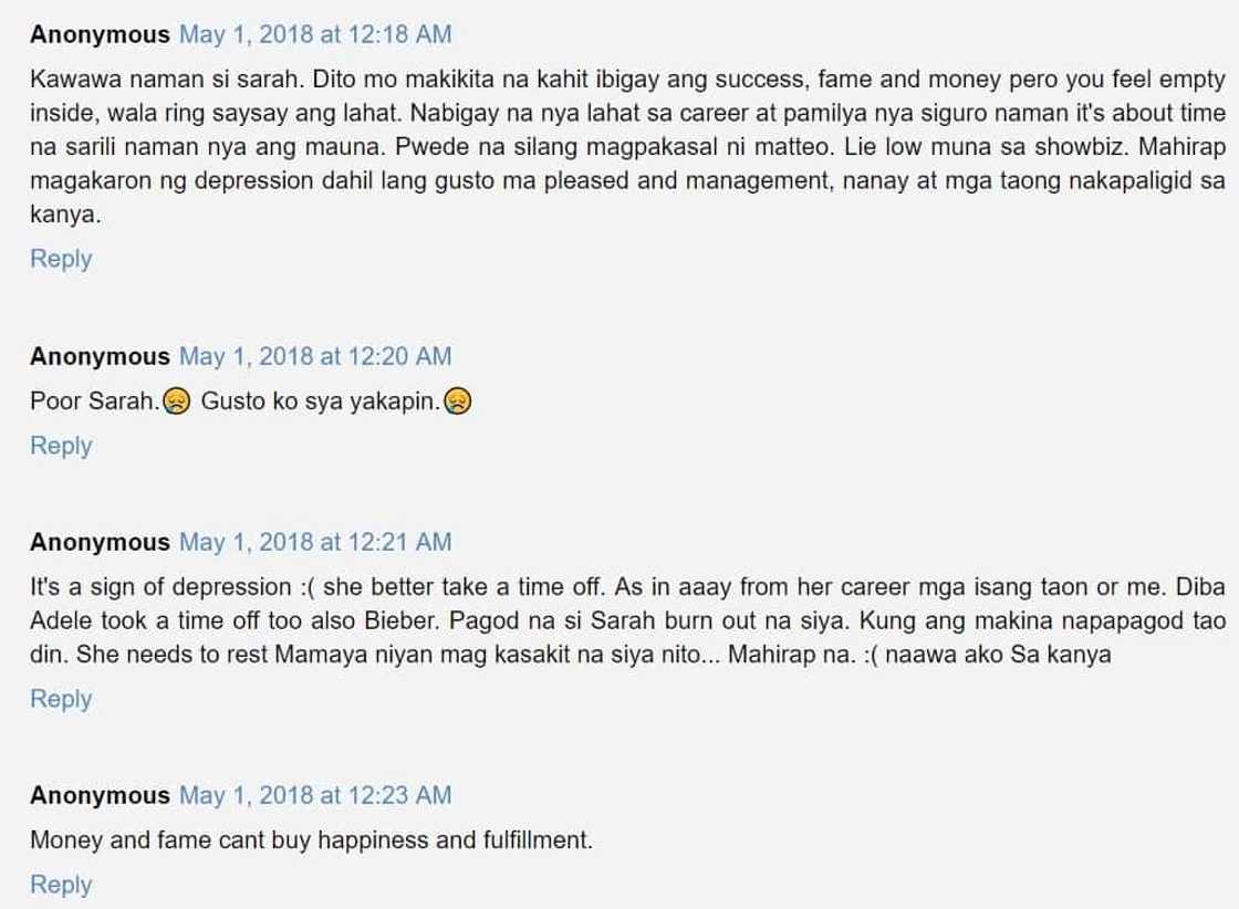 Depressed daw? Sarah Geronimo, umiyak sa kanyang Las Vegas concert Depressed daw? Sarah Geronimo, umiyak sa kanyang Las Vegas concert