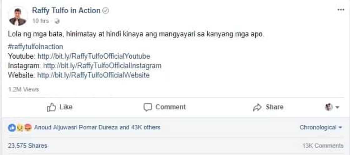 Makabagbag damdamin! Granny faints during an emotional farewell with grandchildren Makabagbag damdamin! Granny faints during an emotional farewell with grandchildren