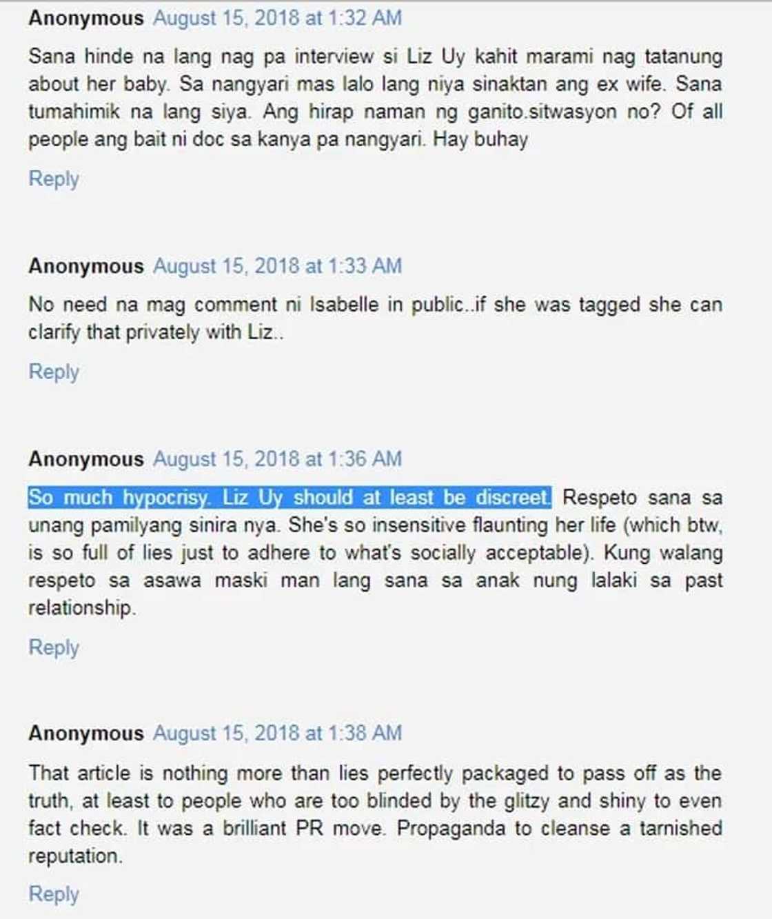 Dr. Ging Racaza parang di makapaniwala sa kwento ni Liz Uy sa interview tungkol sa dating asawa