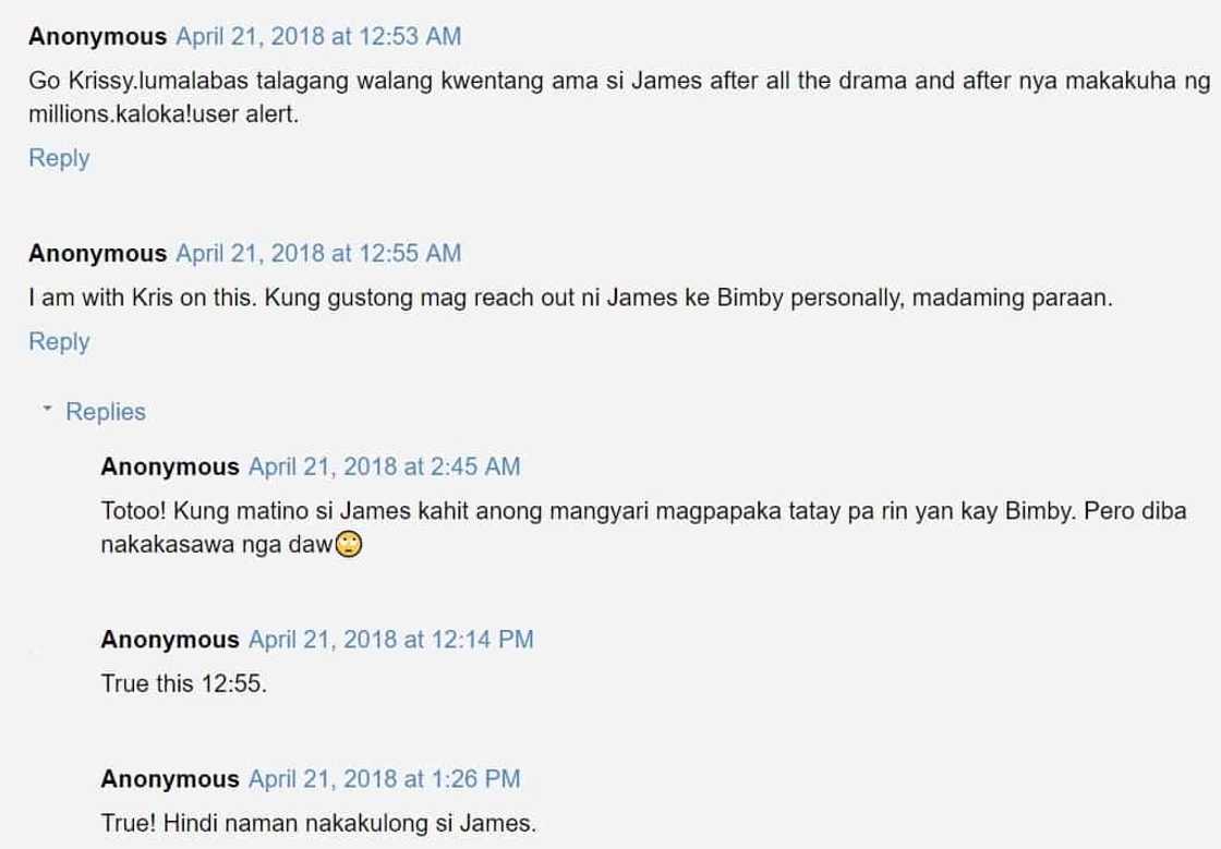 Kris Aquino reveals reason why she felt no animosity towards Philip Salvador amid her recent posts about James Yap Kris Aquino reveals reason why she felt no animosity towards Philip Salvador amid her recent posts about James Yap