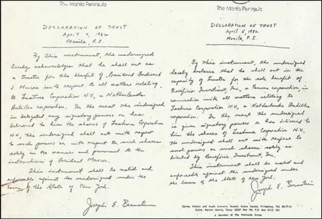 A collection of stories on Marcos treasury A collection of stories on Marcos treasury