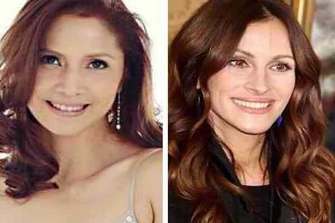 Celebrities' Doppelgangers, clones, dead ringers, or in local parlance, pinag-biyak na bunga Celebrities' Doppelgangers, clones, dead ringers, or in local parlance, pinag-biyak na bunga