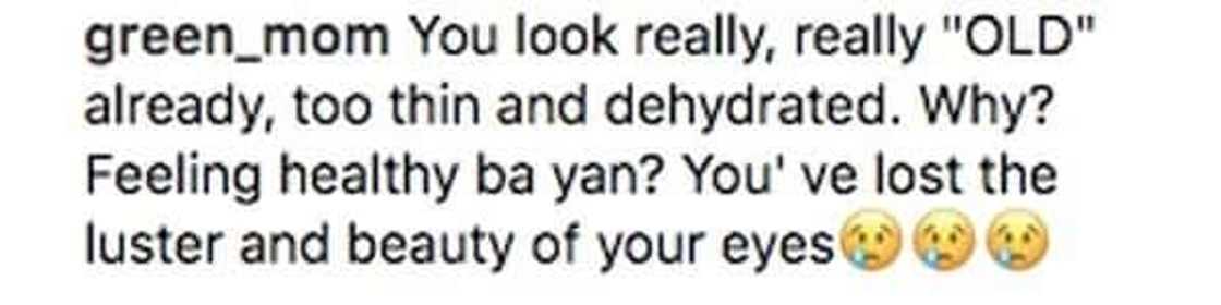 Fans criticize Jodi Sta. Maria's superbly thin figure as no longer healthy and nearing anorexia Fans criticize Jodi Sta. Maria's superbly thin figure as no longer healthy and nearing anorexia