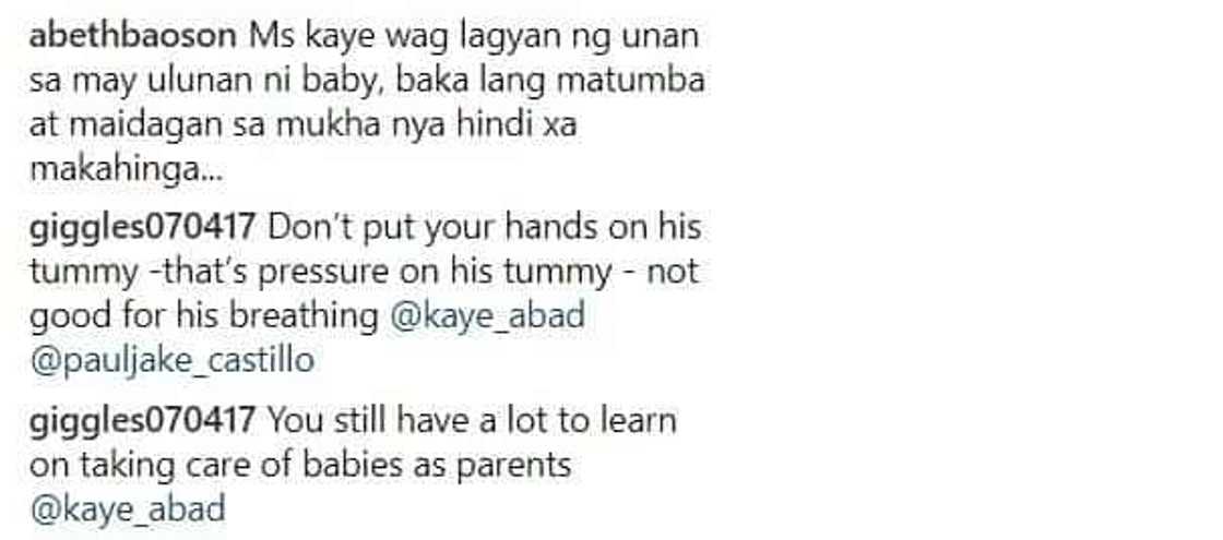 Taob kayo kay Daddy! Paul Jake Castillo humors netizens on comments about Baby Joaquin's safety Taob kayo kay Daddy! Paul Jake Castillo humors netizens on comments about Baby Joaquin's safety