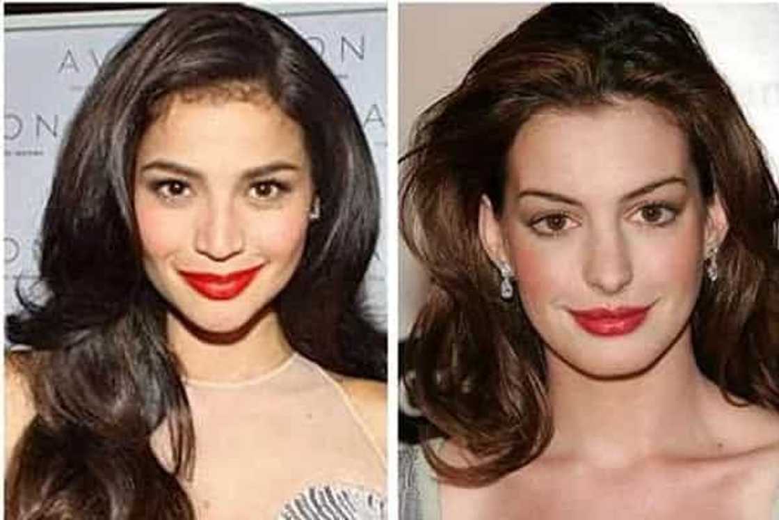 Celebrities' Doppelgangers, clones, dead ringers, or in local parlance, pinag-biyak na bunga Celebrities' Doppelgangers, clones, dead ringers, or in local parlance, pinag-biyak na bunga