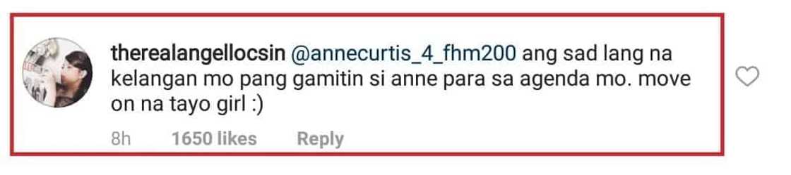 Angel Locsin slams netizen who told her to tell her fans to stop bashing Jessy Mendiola Angel Locsin slams netizen who told her to tell her fans to stop bashing Jessy Mendiola