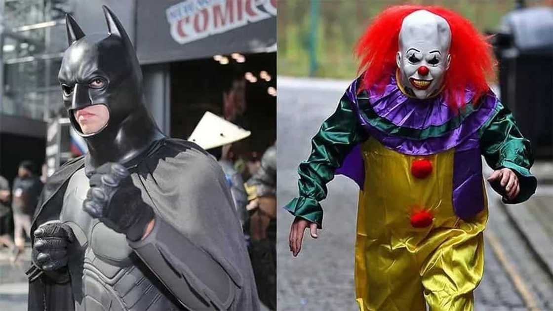 Guy Dressed As Batman Is Protecting People From Creepy Clowns Guy Dressed As Batman Is Protecting People From Creepy Clowns