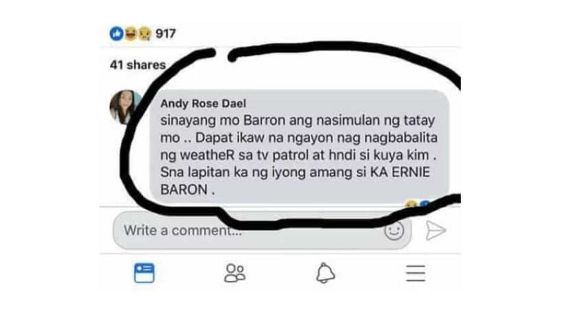 Long Lost Son? Netizen gets mocked for mistaking Baron as Ernie Baron's son Long Lost Son? Netizen gets mocked for mistaking Baron as Ernie Baron's son
