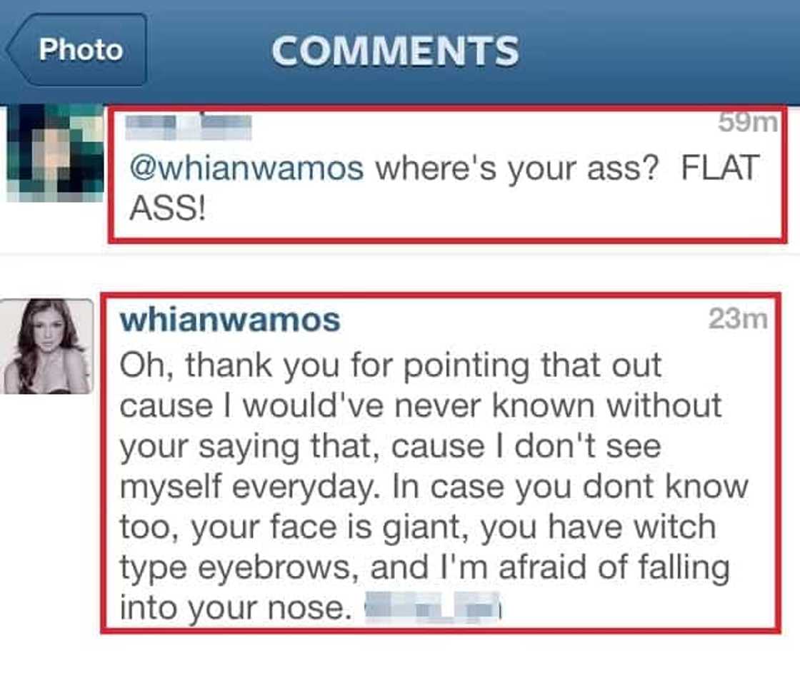 Hindi sila nagpa-api! List of Pinoy celebrities and their killer responses to haters Hindi sila nagpa-api! List of Pinoy celebrities and their killer responses to haters