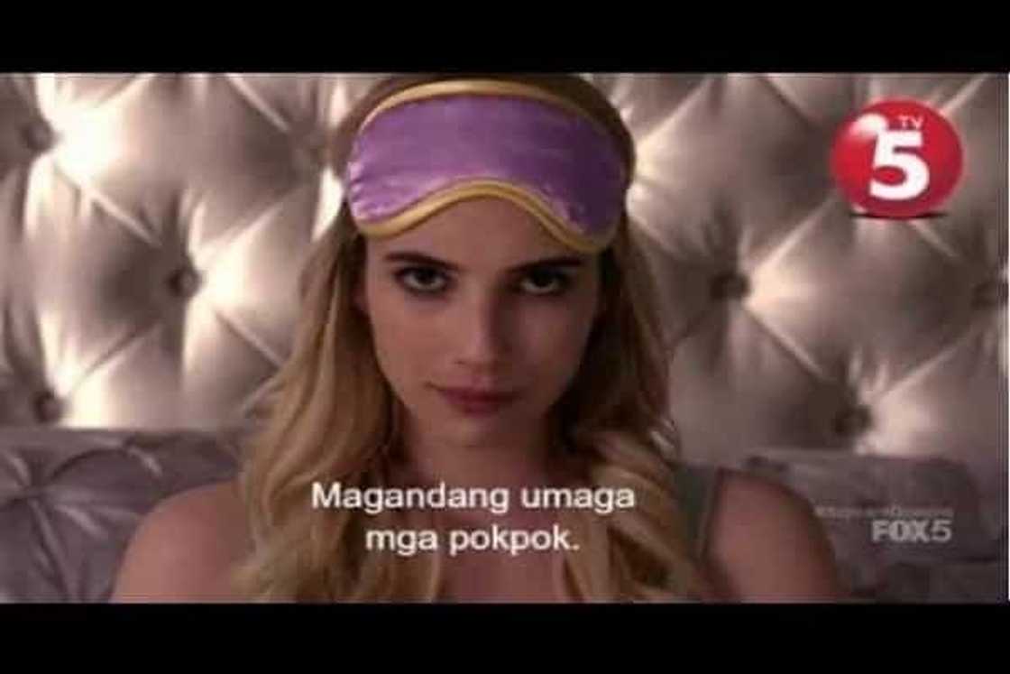 Image of Emma Roberts in 'Scream Queens' Clip Is Now Viral; TV5 To Air A Tagalized Version Of The Series? Image of Emma Roberts in 'Scream Queens' Clip Is Now Viral; TV5 To Air A Tagalized Version Of The Series?