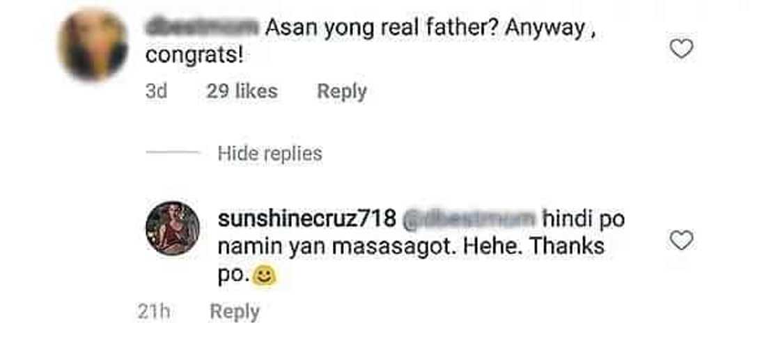 Sunshine Cruz responds to netizens who criticized Macky Mathay’s appearance at her daughters’ school ceremonies Sunshine Cruz responds to netizens who criticized Macky Mathay’s appearance at her daughters’ school ceremonies