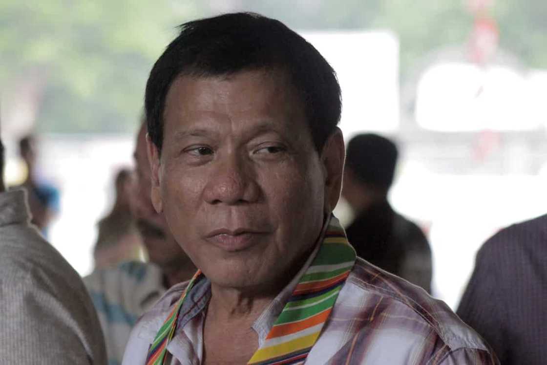 Photo ni Pang. Duterte sa kasal ng kanyang apo na si Rigo, viral Photo ni Pang. Duterte sa kasal ng kanyang apo na si Rigo, viral