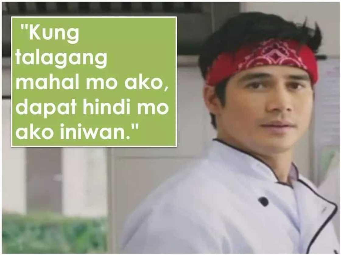 Hugot lines from Filipino films that left a mark in our hearts. And every time we hear these lines, we either smile, laugh or cry. Hugot lines from Filipino films that left a mark in our hearts. And every time we hear these lines, we either smile, laugh or cry.