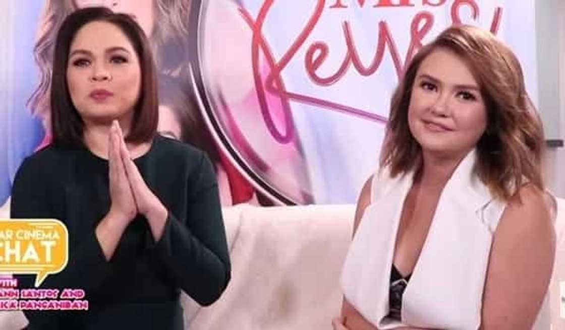 Angelica Panganiban reveals why it's awkward for her to do a love scene with Dingdong Dantes Angelica Panganiban reveals why it's awkward for her to do a love scene with Dingdong Dantes